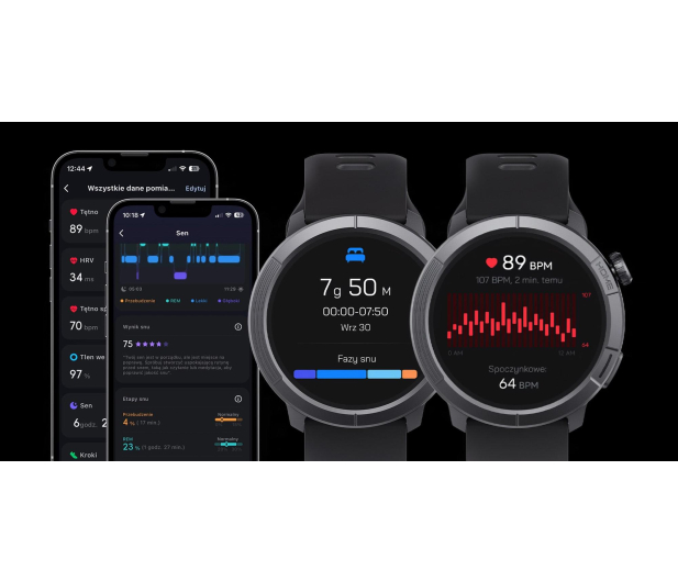 Stelio Activ Pro AI 46mm GPS Tytan - 1575965 - zdjęcie 12